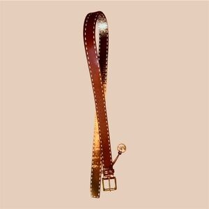Michael Kors Brown leather Belt size large